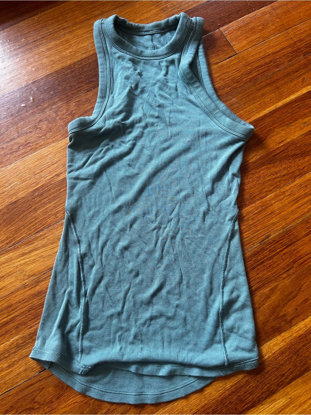 lululemon athletica Ribbed Tank Top - Teal Green
